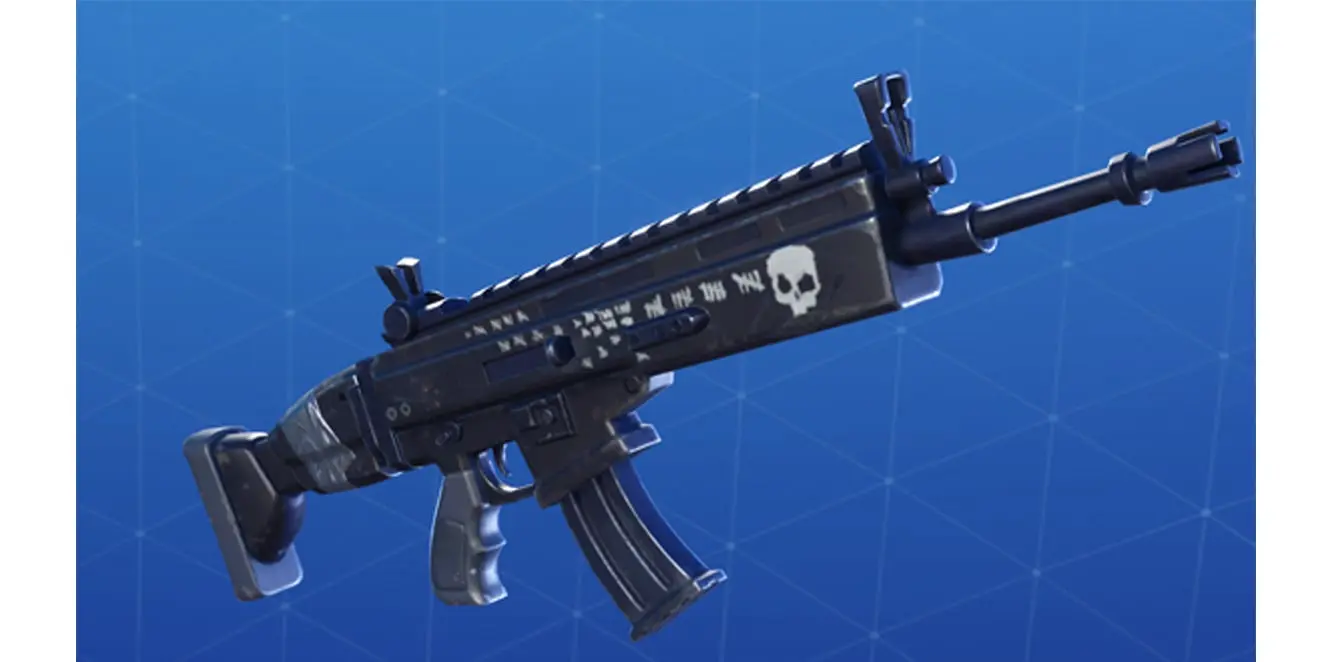 Przykład broni w Fortnite Ratowanie Świata