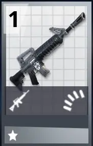 Zwykły szary schemat broni w Fortnite Ratowanie Świata
